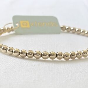 EXTENDS classic gold 4mm bead bracelet